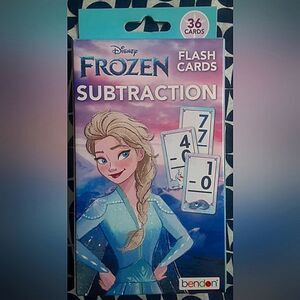 New Frozen Subtraction Flash Cards